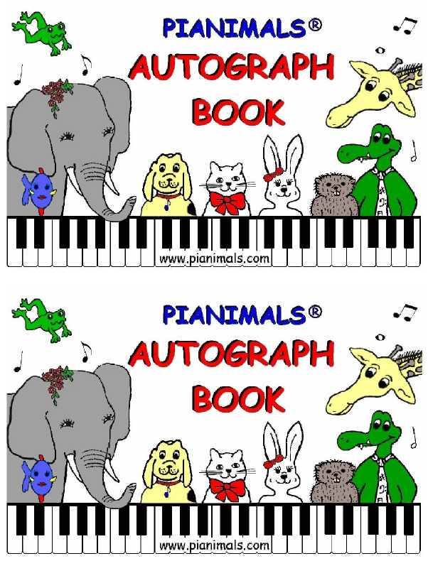 AUTOGRAPH BOOK